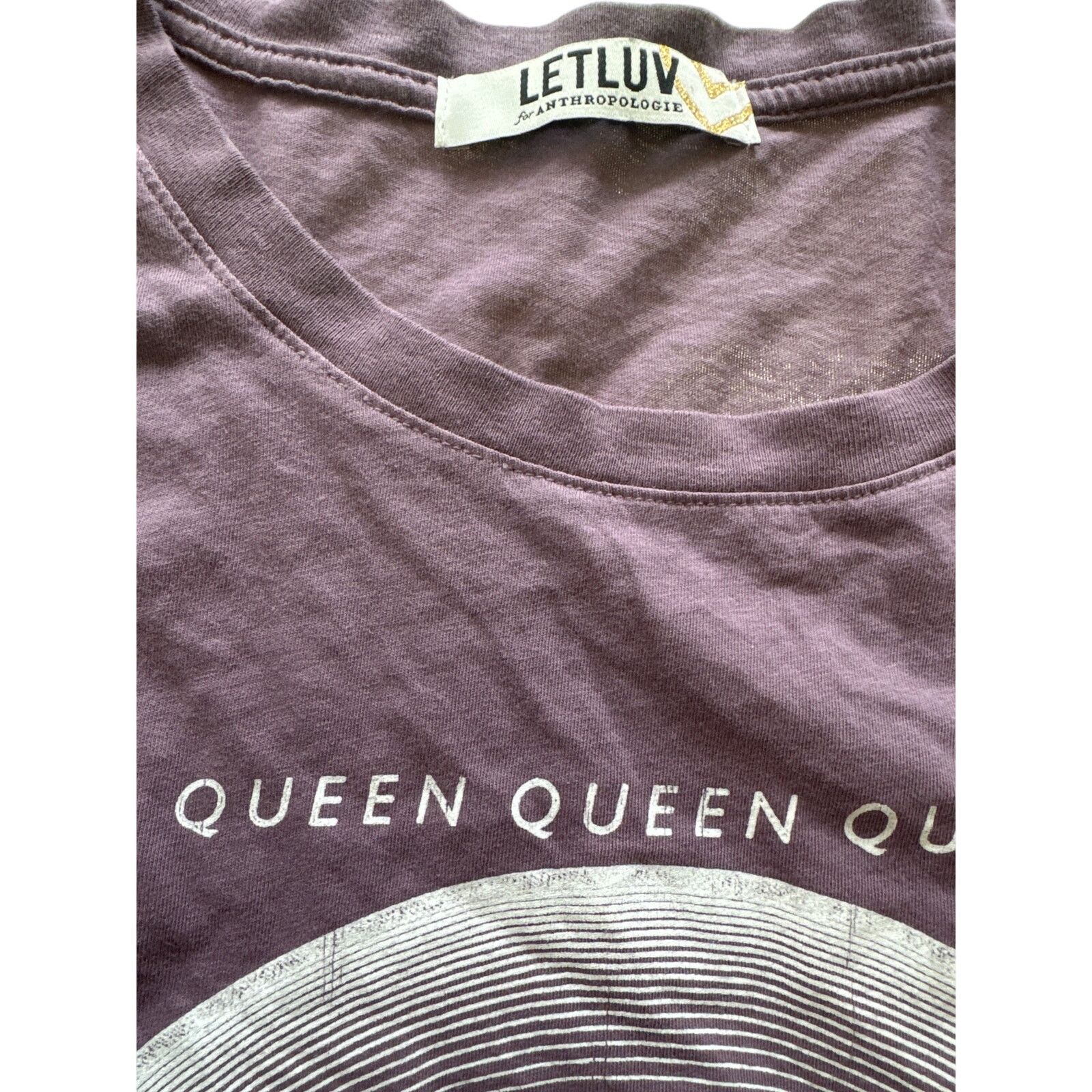Anthropologie LETLUV Queen Jazz Graphic Tee Various Sizes New w/o Tag Size M / US 6-8 / IT 42-44 - 7 Thumbnail