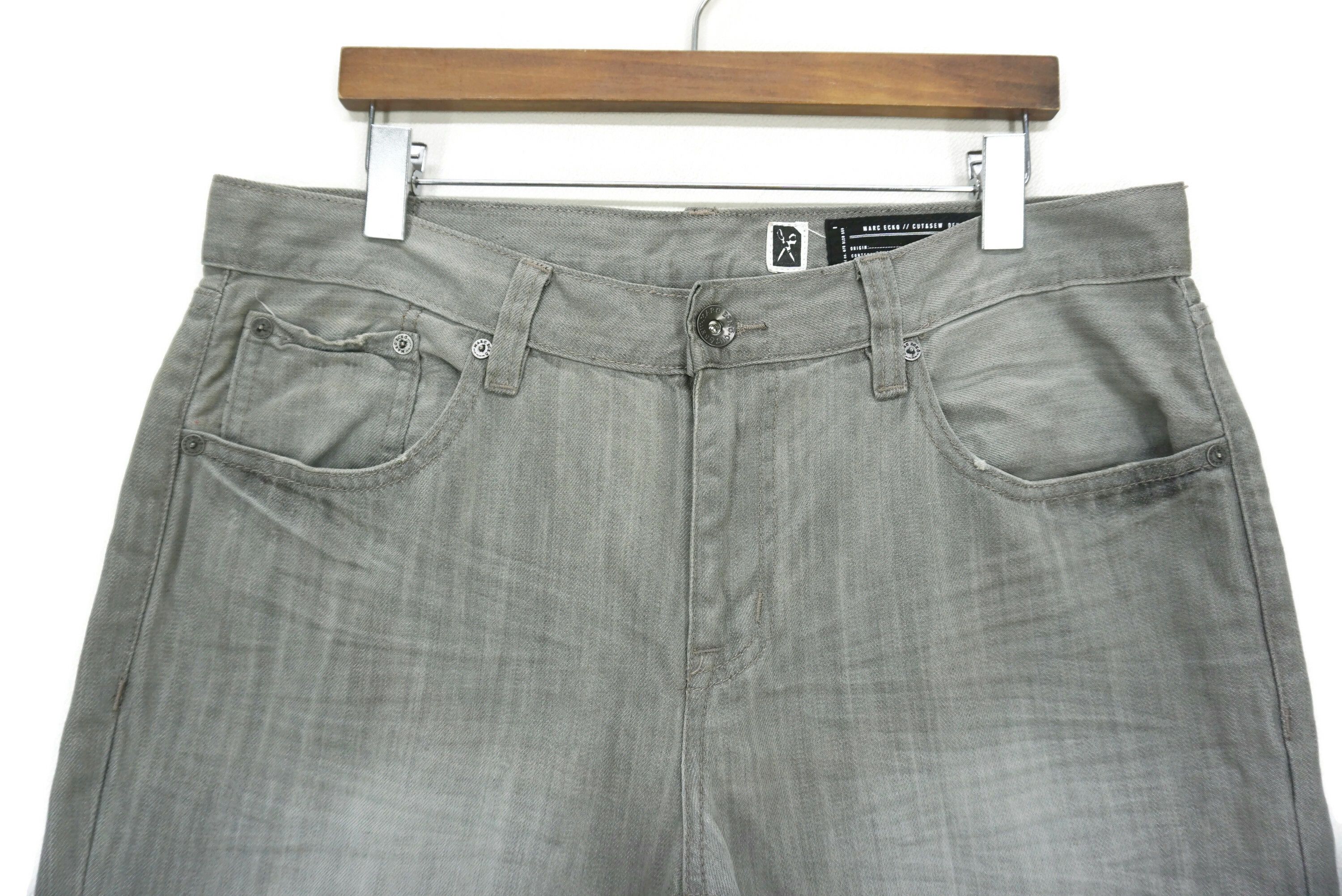 Ecko Unltd. Marc Ecko Jeans Size 34 fit W36xL33 Y2K Cut and Sew Denim Size US 34 / EU 50 - 3 Thumbnail