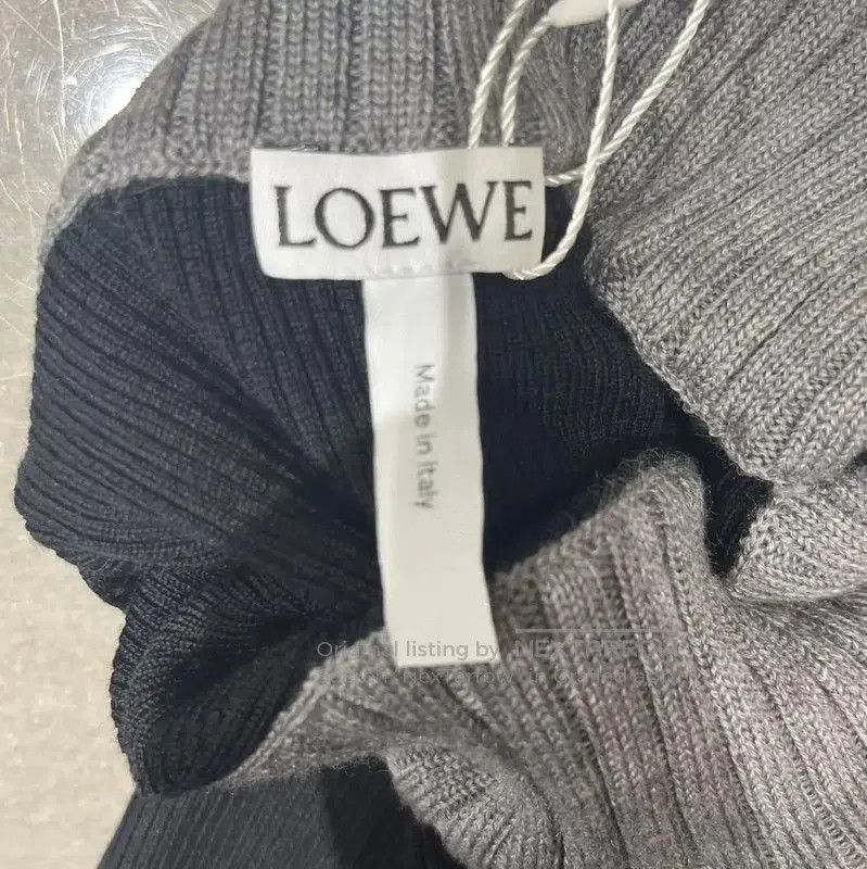 Loewe Loewe Black Wool Long Sleeve Knit Top . Size M / US 6-8 / IT 42-44 - 3 Thumbnail