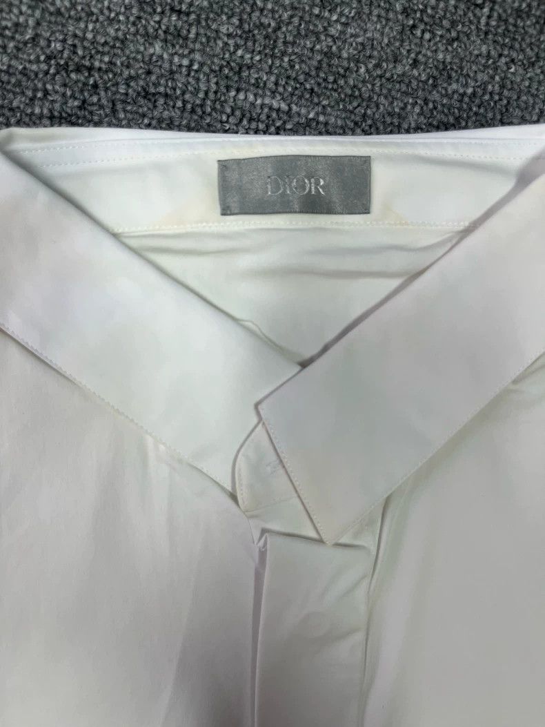 Dior Dior Size43 CD white long-sleeved shirt Size US XS / EU 42 / 0 - 3 Thumbnail