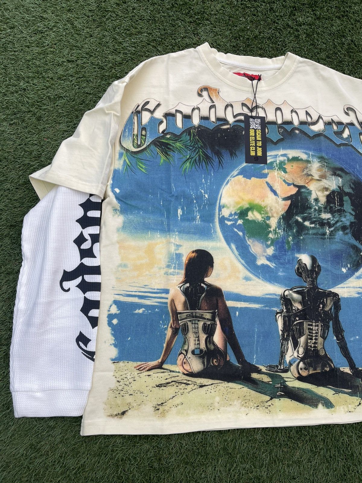 Godspeed Size L - Godspeed Artificial Love L/S Tee Shirt New Size US L / EU 52-54 / 3 - 2 Thumbnail