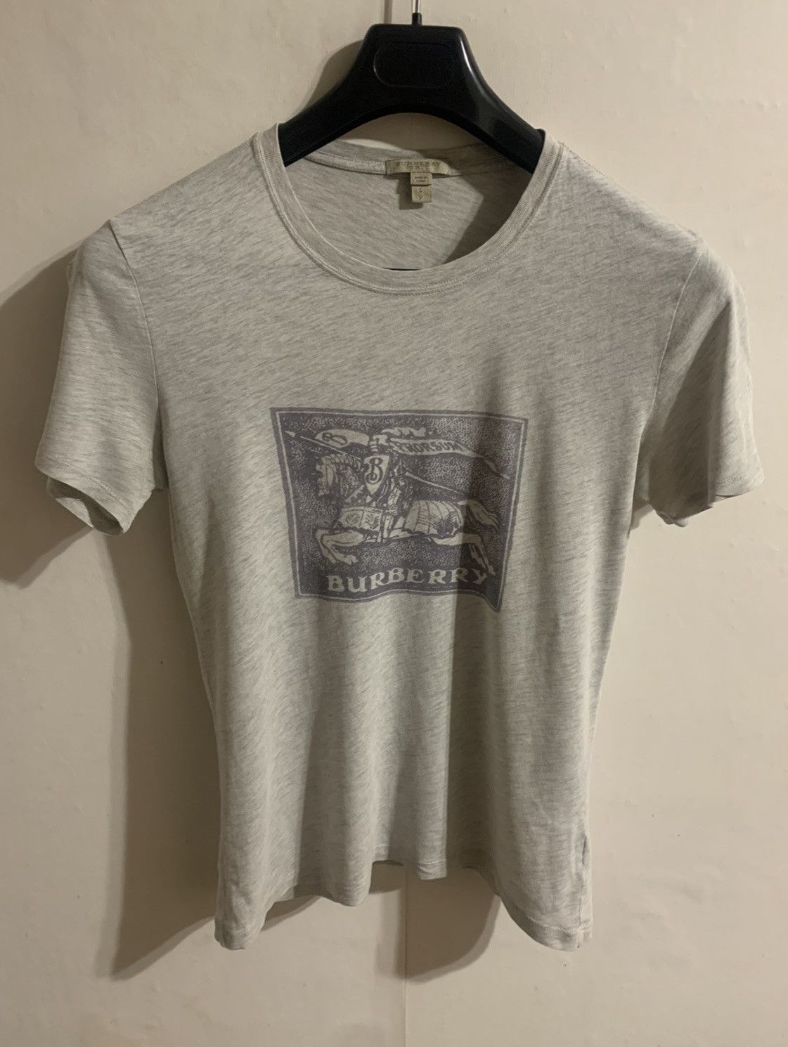 Burberry Burberry t shirt size S gray Size US S / EU 44-46 / 1 - 4 Thumbnail