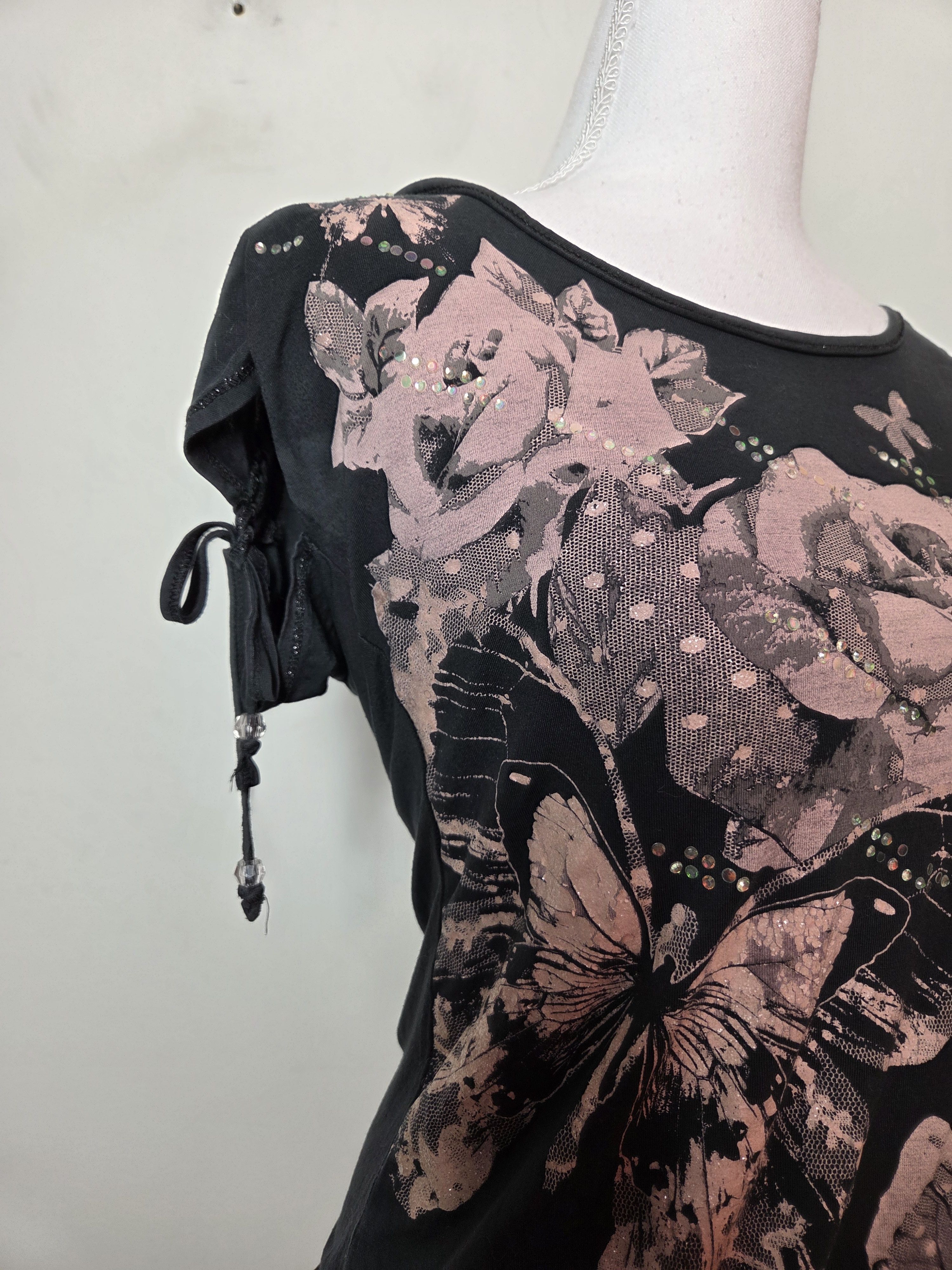 Japanese Brand Jane Norman vintage y2k top goth grunge emo Size L / US 10 / IT 46 - 3 Thumbnail