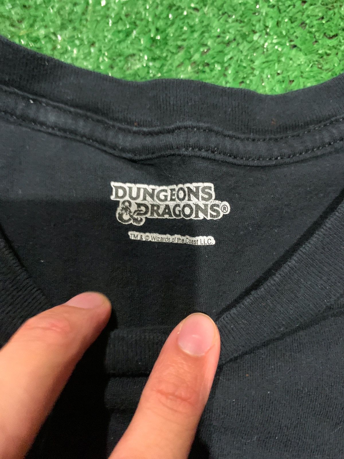 Fruit Of The Loom × Vintage 90’s VTG Dungeon’s And Dragons T Shirt Size US XL / EU 56 / 4 - 3 Thumbnail