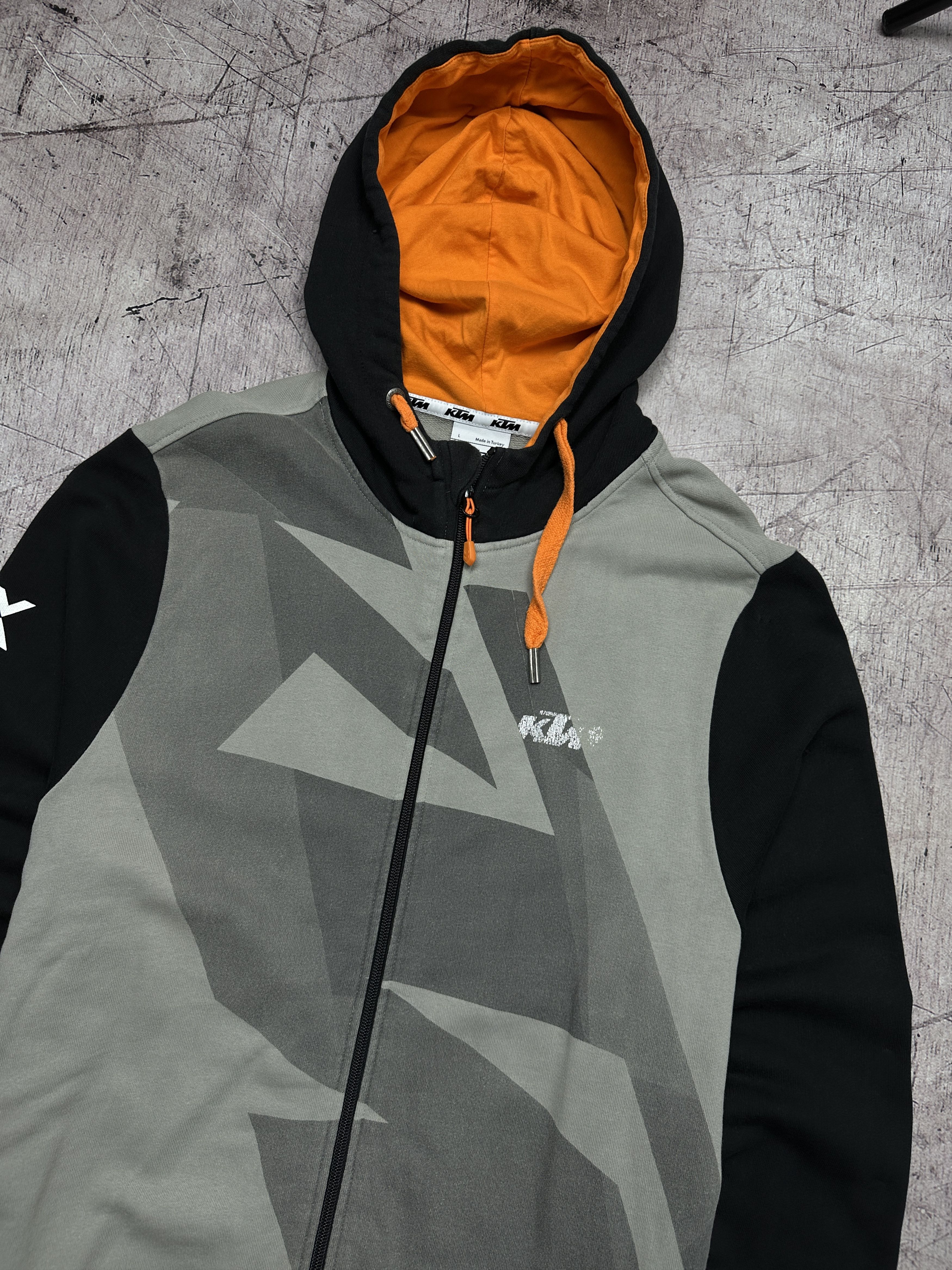 Other KTM Moto Racing Mens Zip Hoodie Size US L / EU 52-54 / 3 - 2 Thumbnail