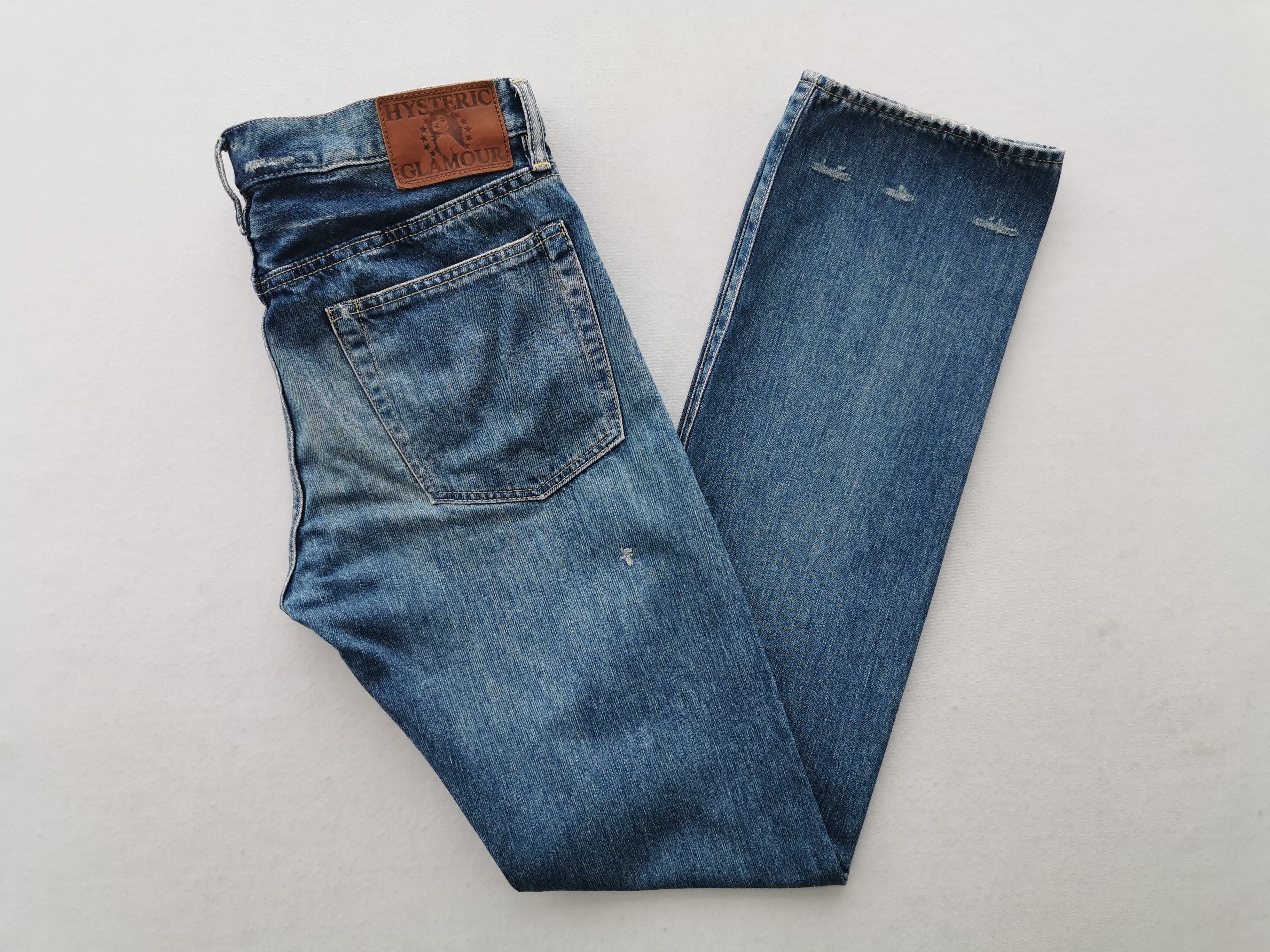 Hysteric Glamour × Japanese Brand Vintage 90s Hysteric Glamour Selvedge Denim Made In Japan Size US 32 / EU 48 - 5 Thumbnail