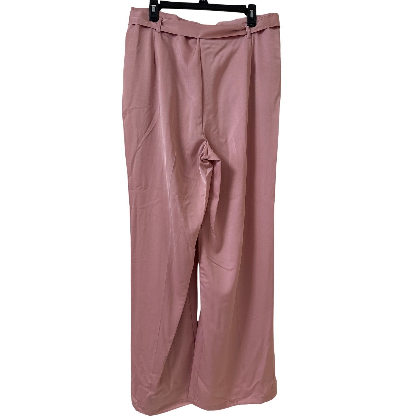 Other NWT Blue Sol Women's Satin Glitz Button Flare Size 14 Pants Size 36" / US 14 / IT 50 - 2 Thumbnail