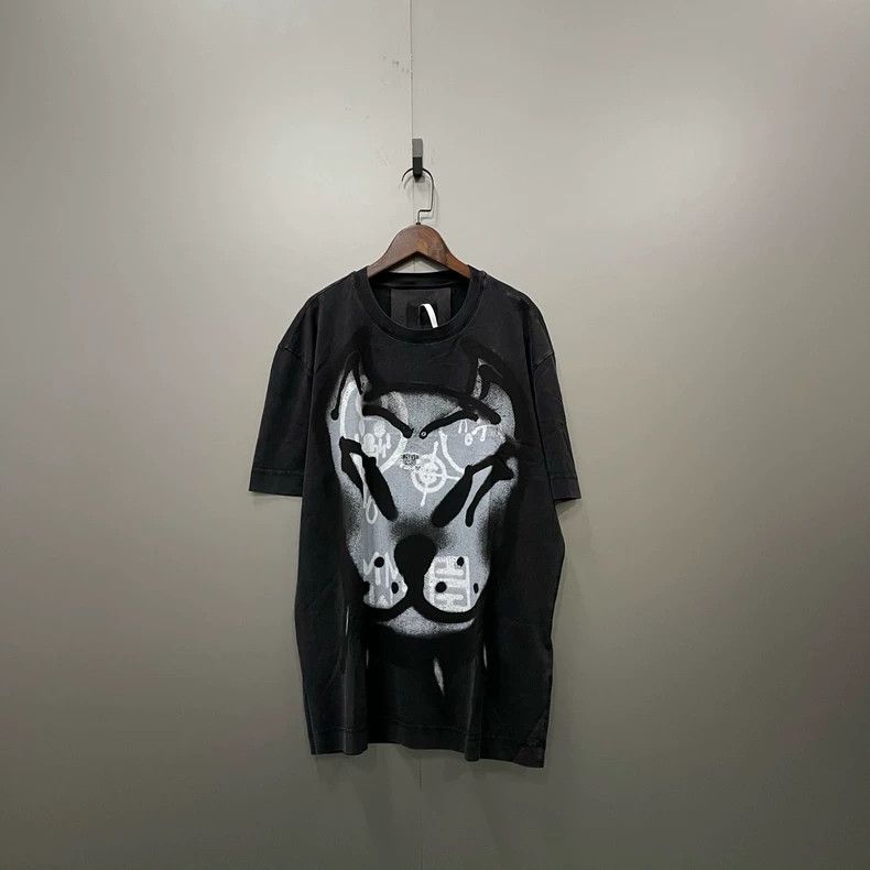 Givenchy Givenchy Chito Joint Version Dog Head Printed Short Sleeve Size US S / EU 44-46 / 1 - 1 Thumbnail