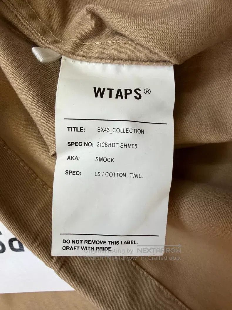 Wtaps Wtaps Long-sleeve Sweatshirt, Khaki Size US M / EU 48-50 / 2 - 3 Thumbnail