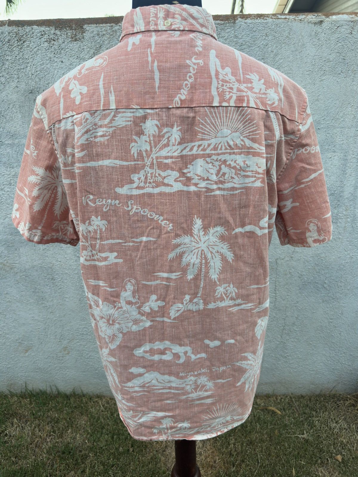 Reyn Spooner Reyn Spooner Tailored Fit Orange Miyasaki Japan Men's XL Size US XL / EU 56 / 4 - 2 Thumbnail