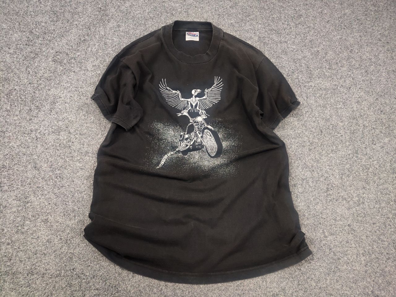 Other Vintage 1993 Harley Davidson Golden Gate Faded T shirt Tee Size US M / EU 48-50 / 2 - 2 Thumbnail
