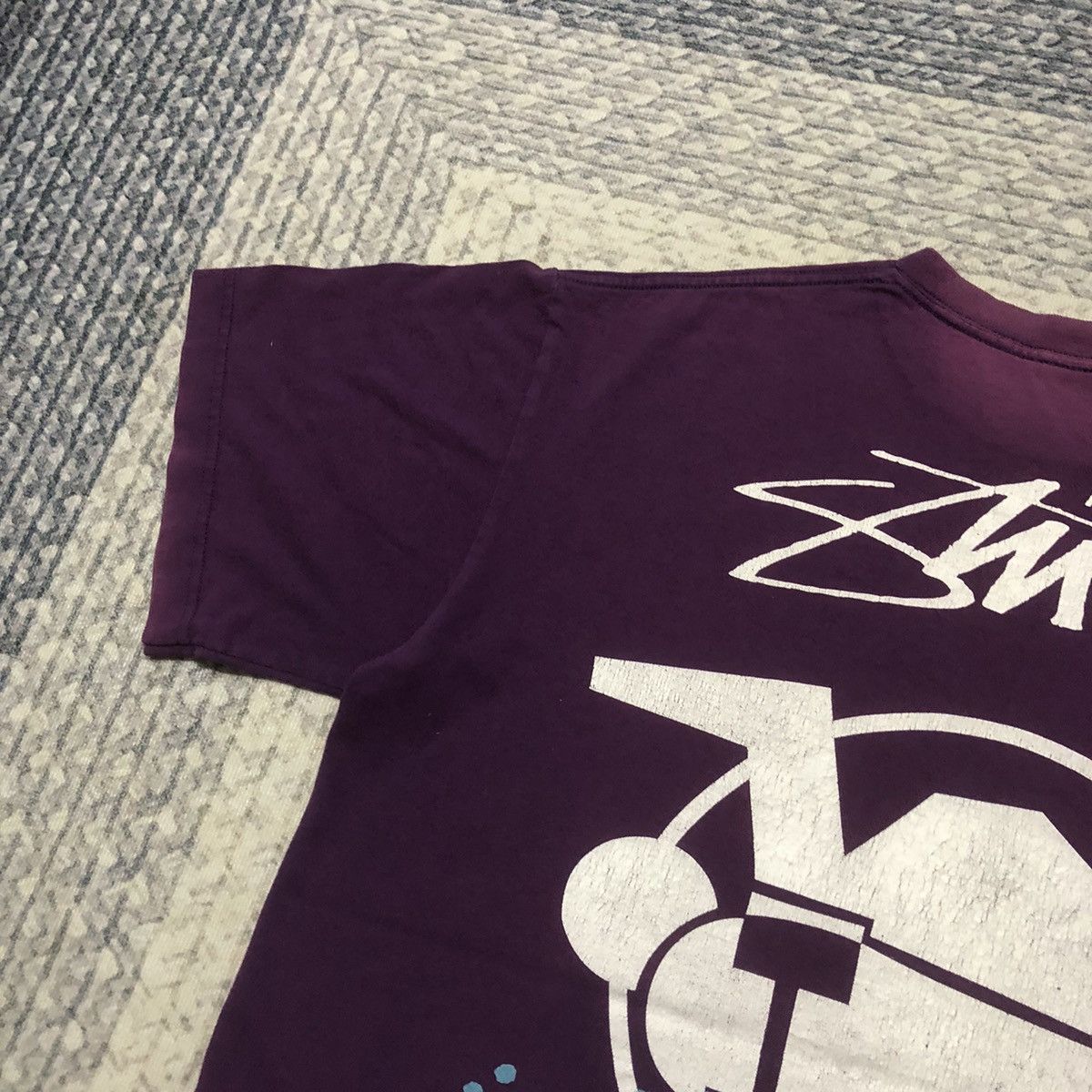 Stussy 🔥Rare Sunfaded Vintage Stussy ‘Rat Patrol’ Multilogo Tees Size US XL / EU 56 / 4 - 13 Thumbnail