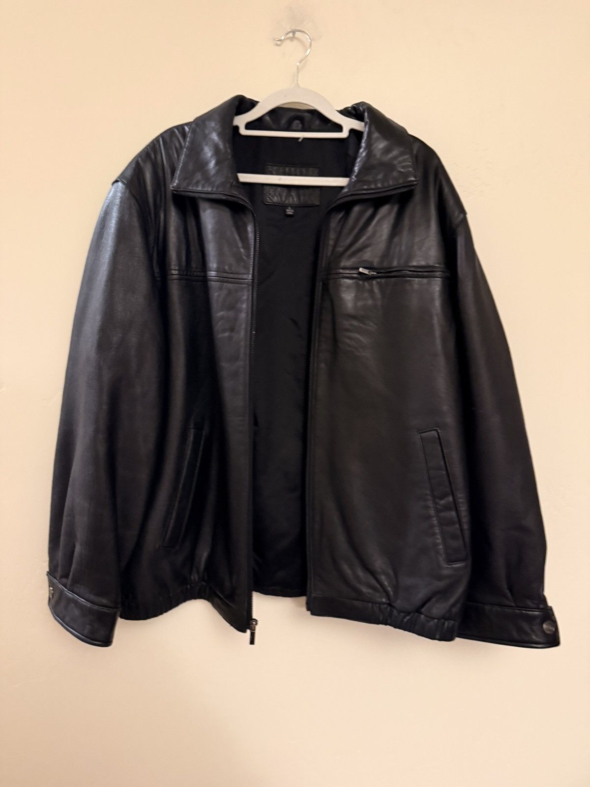Leather Vintage Leather Jacket Size US L / EU 52-54 / 3 - 1 Thumbnail