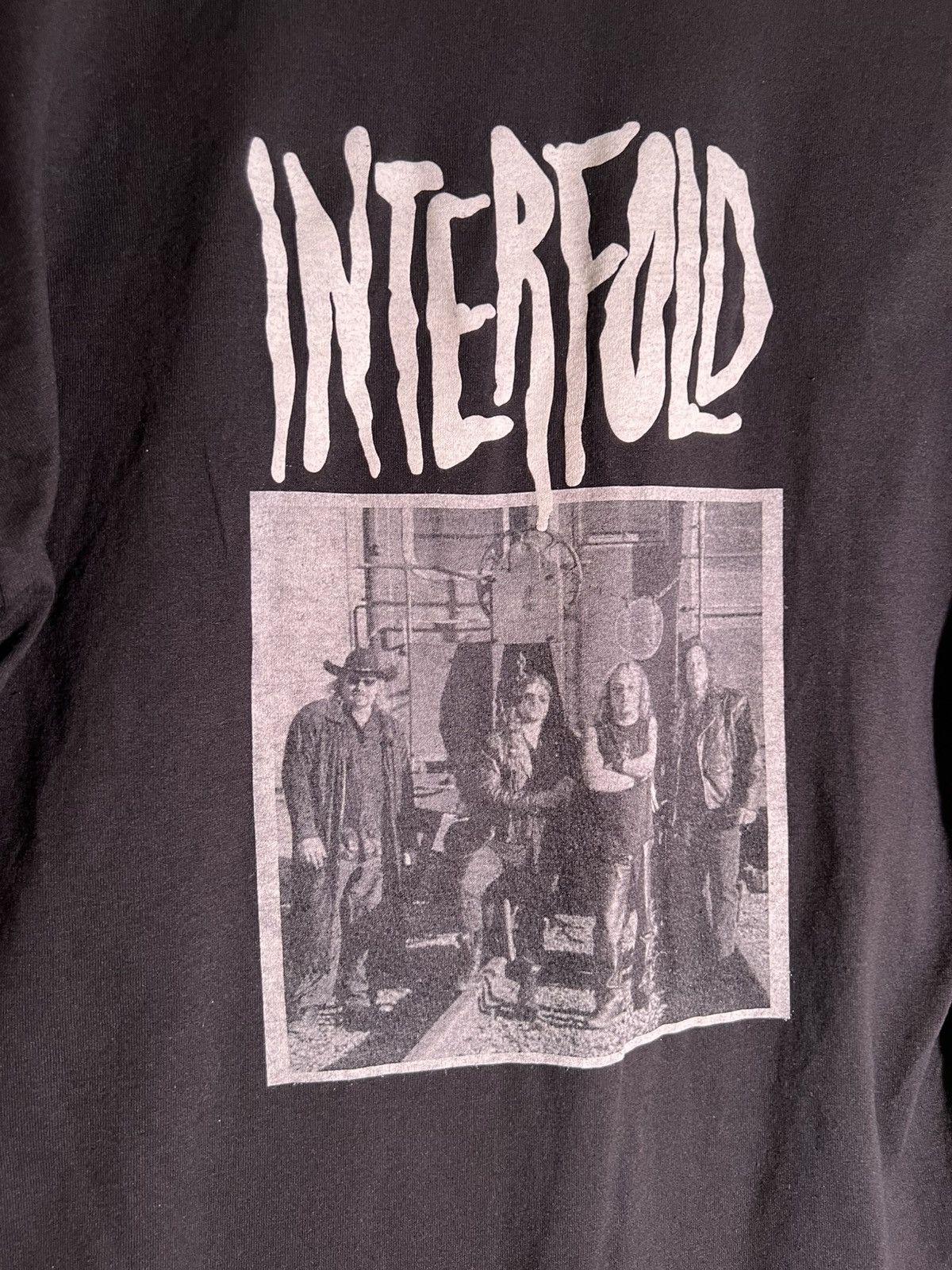 Band Tees 90’s 2000’s Y2K VTG Vintage Interfold Indie Metal Rock Shirt Size US XL / EU 56 / 4 - 4 Thumbnail