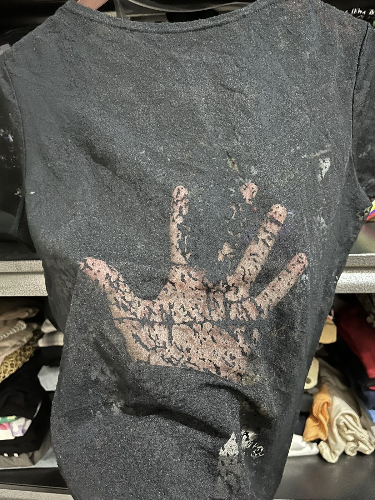 If Six Was Nine × Japanese Brand × Le Grande Bleu (L.G.B.) Hiroko bis mesh tee ifsixwasnine lgb styled Size S / US 4 / IT 40 - 7 Thumbnail