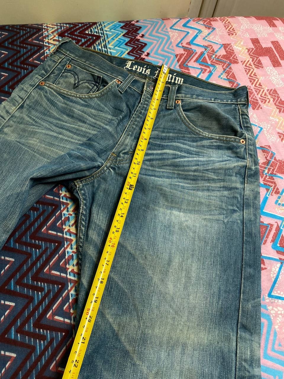 Levi's × Vintage Vintage Levis jeans stoned wash distressed Size US 32 / EU 48 - 11 Thumbnail