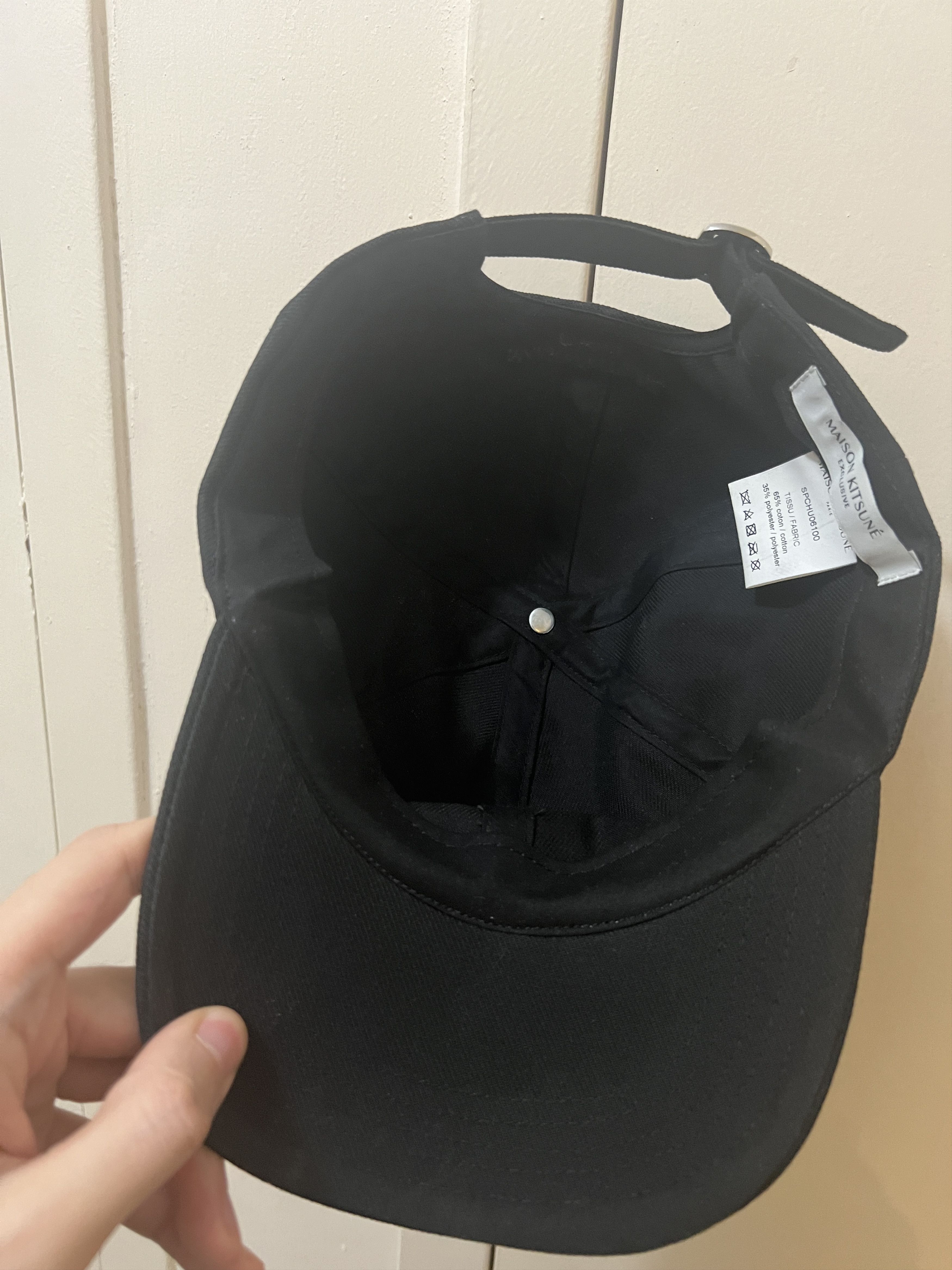 アウトレット】MAISON KITSUNE メゾンキツネ ベースボールキャップ/LARGE FOX HEAD EMBROIDERY 6P CAP  メンズ | メンズ・ブランド一覧,□ M,MAISON KITSUNE | モダンブルー