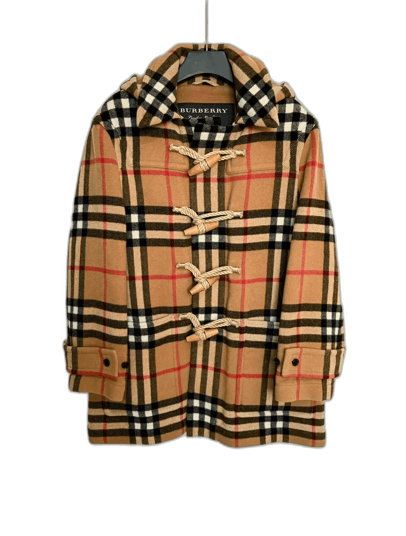 Burberry Burberry Gosha Check Fisherman Coat Size US S / EU 44-46 / 1 - 1 Thumbnail