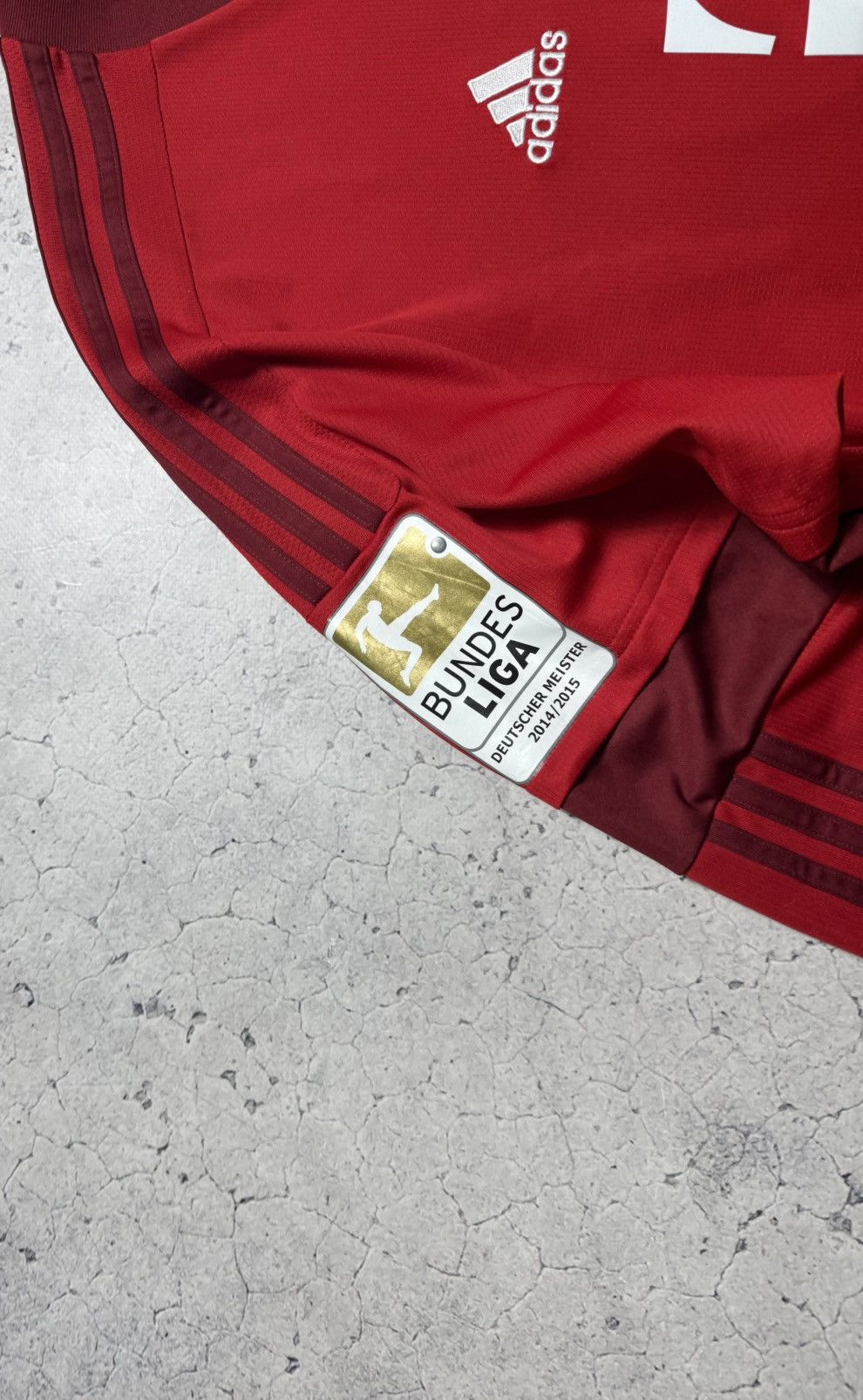 Adidas Adidas FC Bayern Munchen Vidal #23 Soccer Jersey Long Sleeve Size US XXL / EU 58 / 5 - 5 Thumbnail
