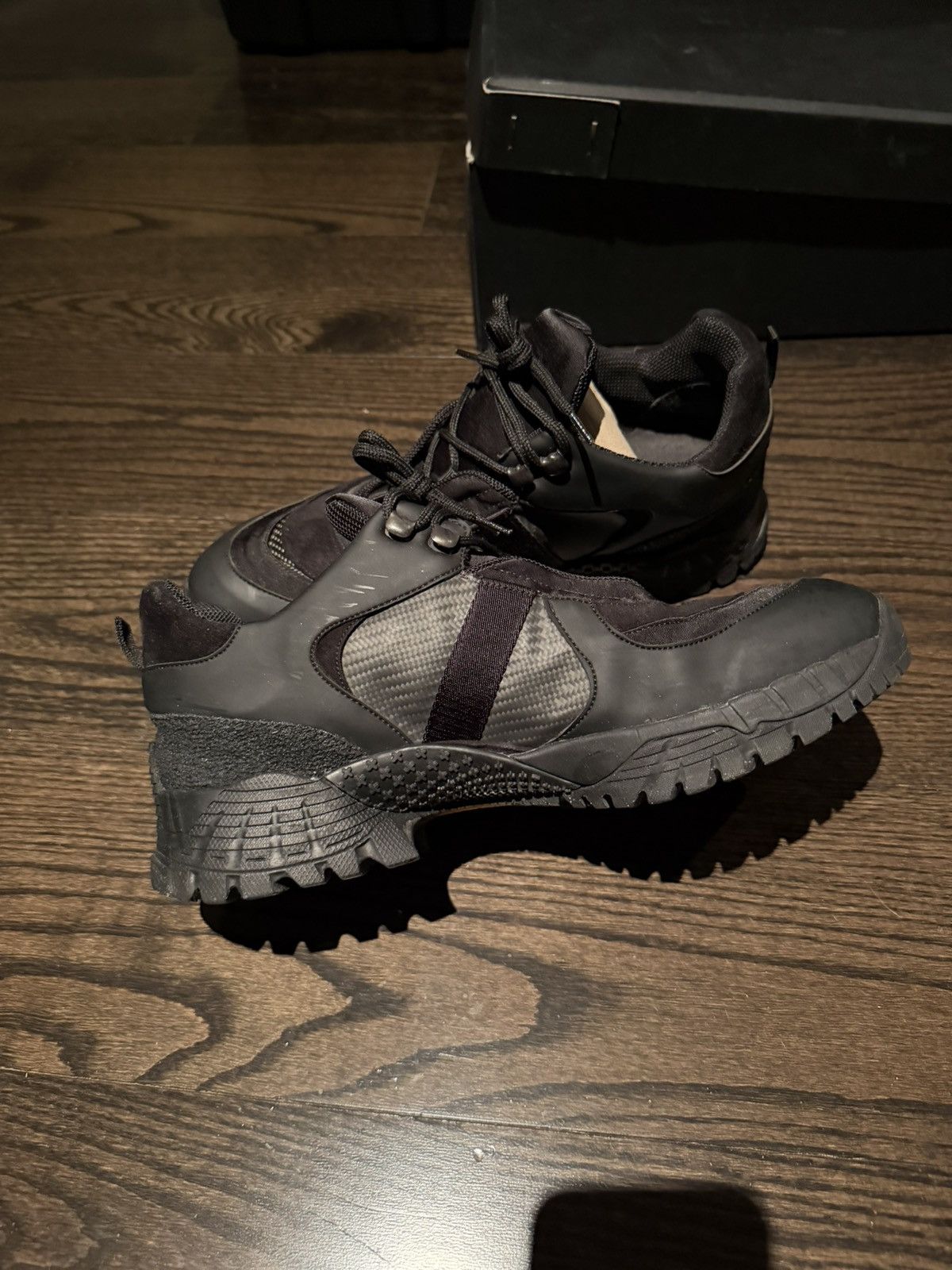 1017 ALYX 9SM × ROA Alyx ROA Black Carbon AW19 Size US 10 / EU 43 - 2 Thumbnail