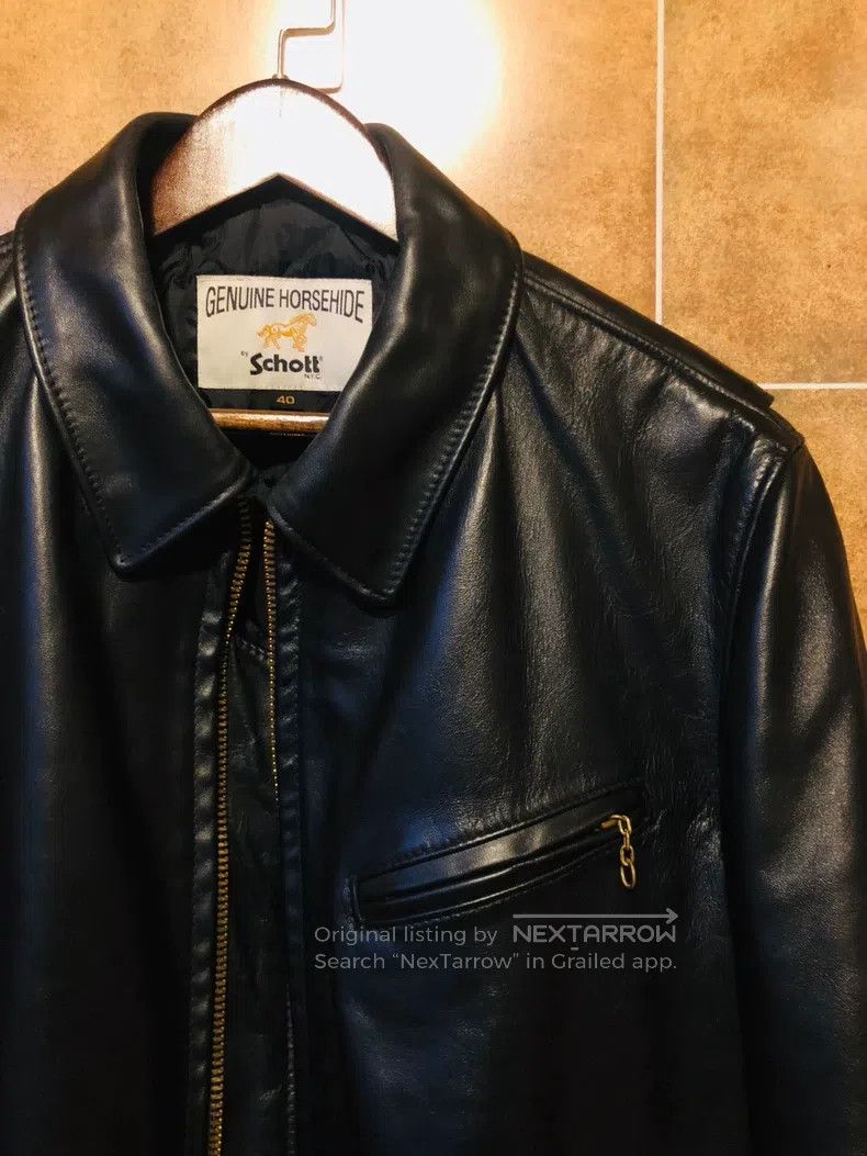 Schott Schott 689H leather jacket Size US XXS / EU 40 - 5 Thumbnail