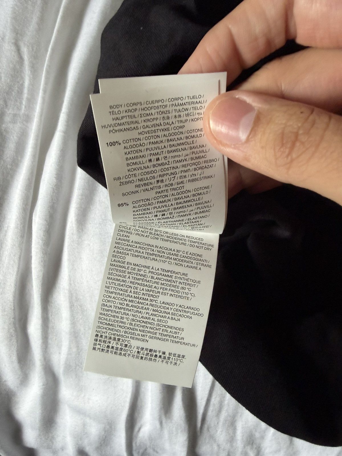 Off-White Off-White c/o Virgil Abloh Black Slim Fit T-Shirt Size US XXL / EU 58 / 5 - 8 Thumbnail