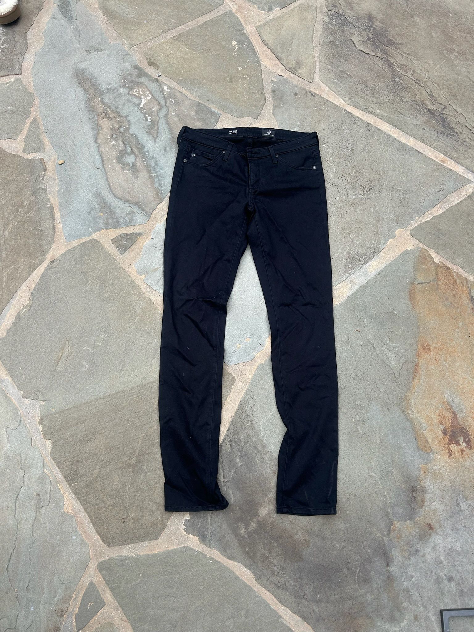 AG Adriano Goldschmied AG Cigarette Leg Jeans Size 26" / US 2 / IT 38 - 1 Thumbnail