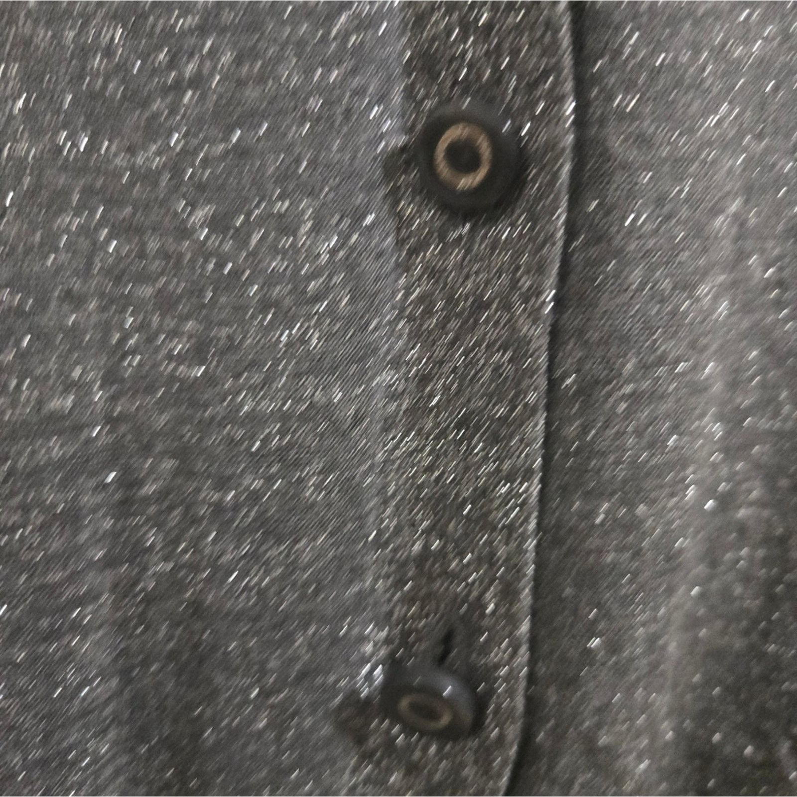 Tory Burch Tory Burch Metallic Silver Cardigan, Size Small Size S / US 4 / IT 40 - 3 Thumbnail