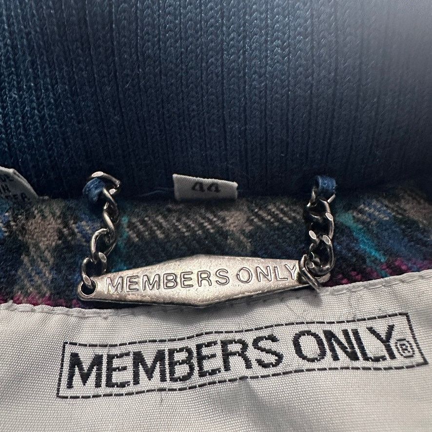 Members Only Vintage Members Only blue down filled puffer jacket size XL Size US XL / EU 56 / 4 - 6 Thumbnail
