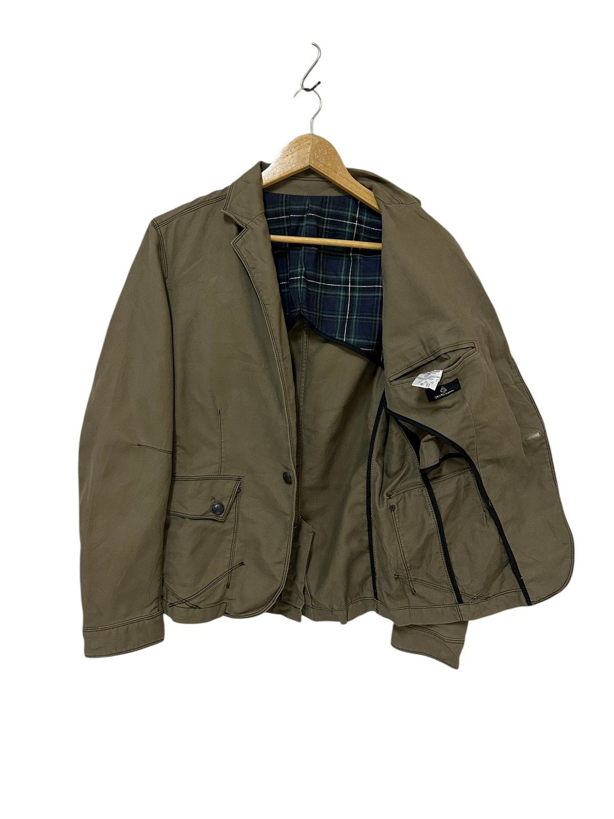 291295=Homme 291295=HOMME Japanese Designer Cotton Utility Blazer Size US M / EU 48-50 / 2 - 2 Thumbnail