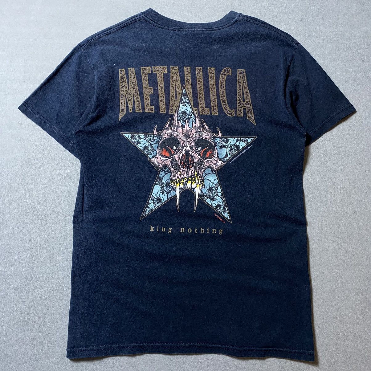 Vintage Metallica King Nothing Heavy Cotton Tee Size US S / EU 44-46 / 1 - 5 Thumbnail