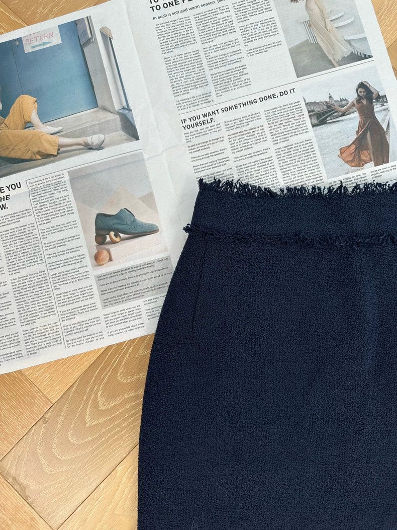 Thom Browne Thom Browne Navy blue classic logo tassel skirt Size 27" / US 4 / IT 40 - 6 Thumbnail