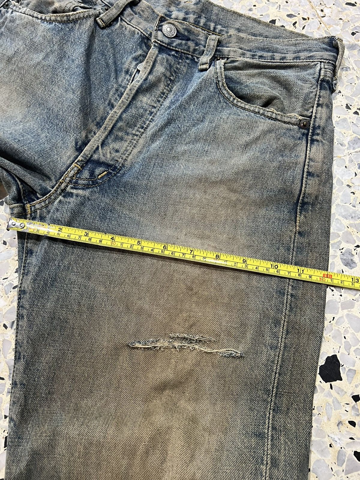 Levi's Vintage Clothing Vintage Levis 503B Selvedge Big E Denim Jeans Size US 30 / EU 46 - 15 Thumbnail