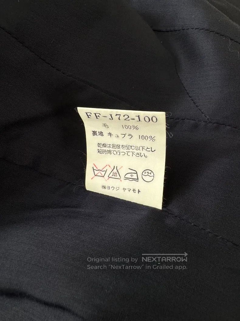 Yohji Yamamoto Yohji Yamamoto Short Sleeve Wool blazer Size S / US 4 / IT 40 - 7 Thumbnail