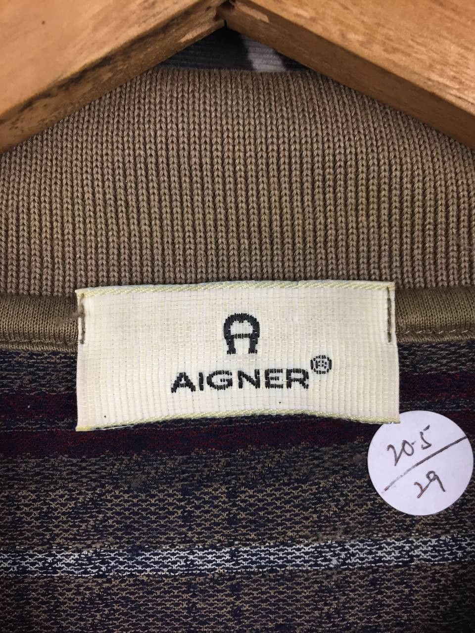 Etienne Aigner Vtg Aigner Made In Italy Retro Preppy Patterned Polo Shirt Size US L / EU 52-54 / 3 - 7 Thumbnail