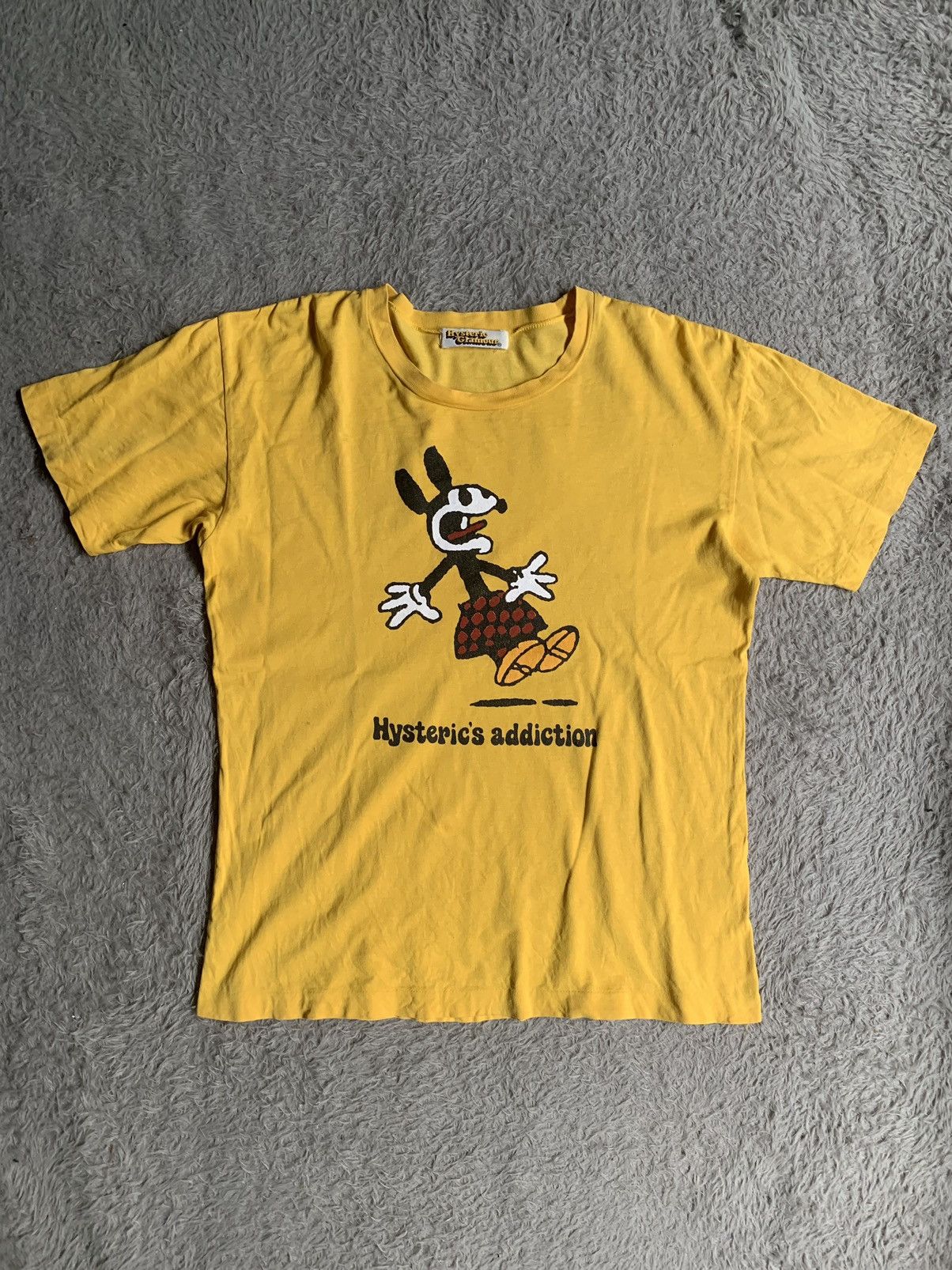Japanese Brand Vintage 90s Hysteric Glamour - Hysterics Addiction Tee Size US M / EU 48-50 / 2 - 1 Thumbnail