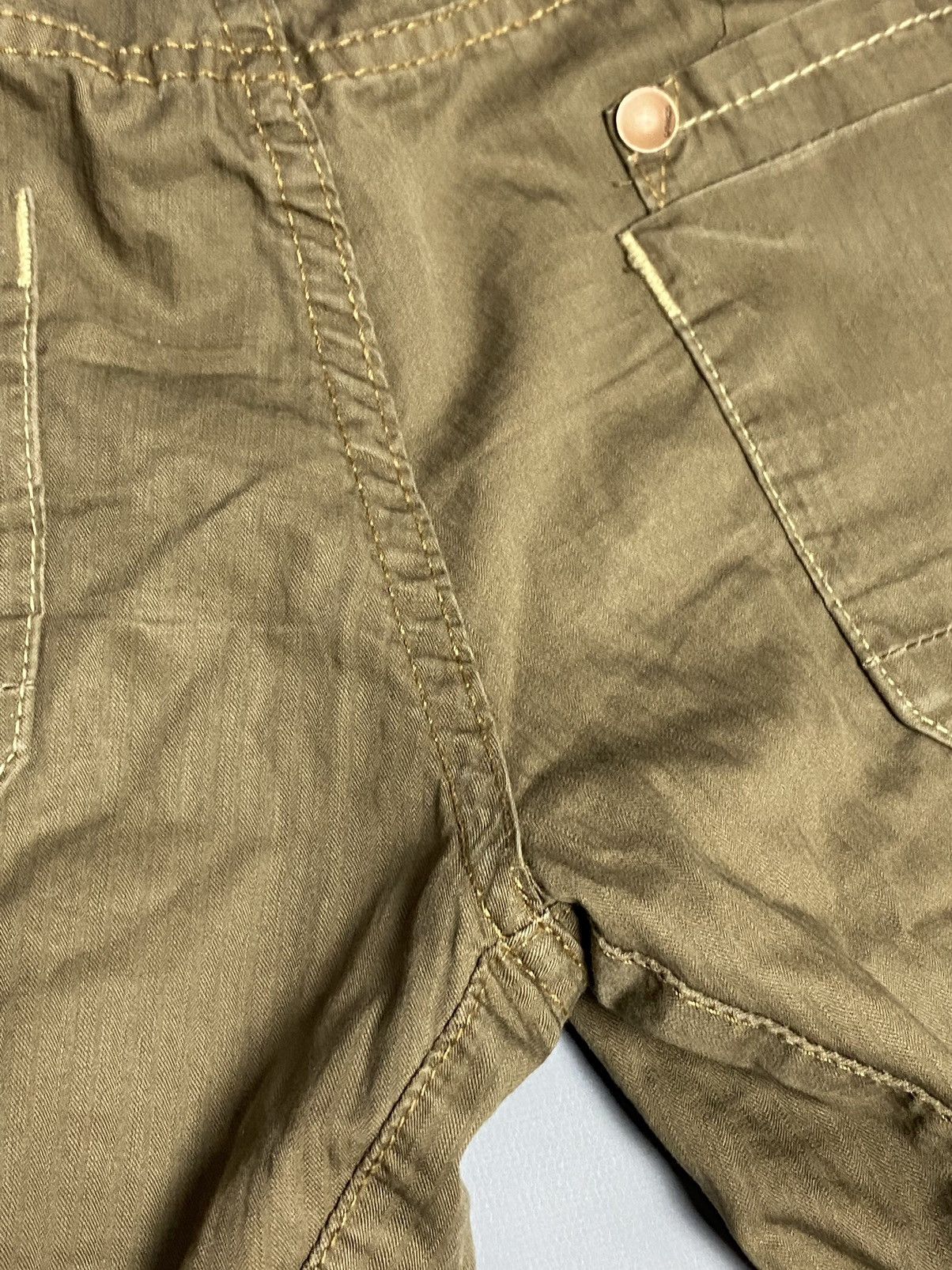 G-Star G-Star RAW Lance Capri Pants Women W27 Brown Utilit Military Size 27" / US 4 / IT 40 - 18 Thumbnail