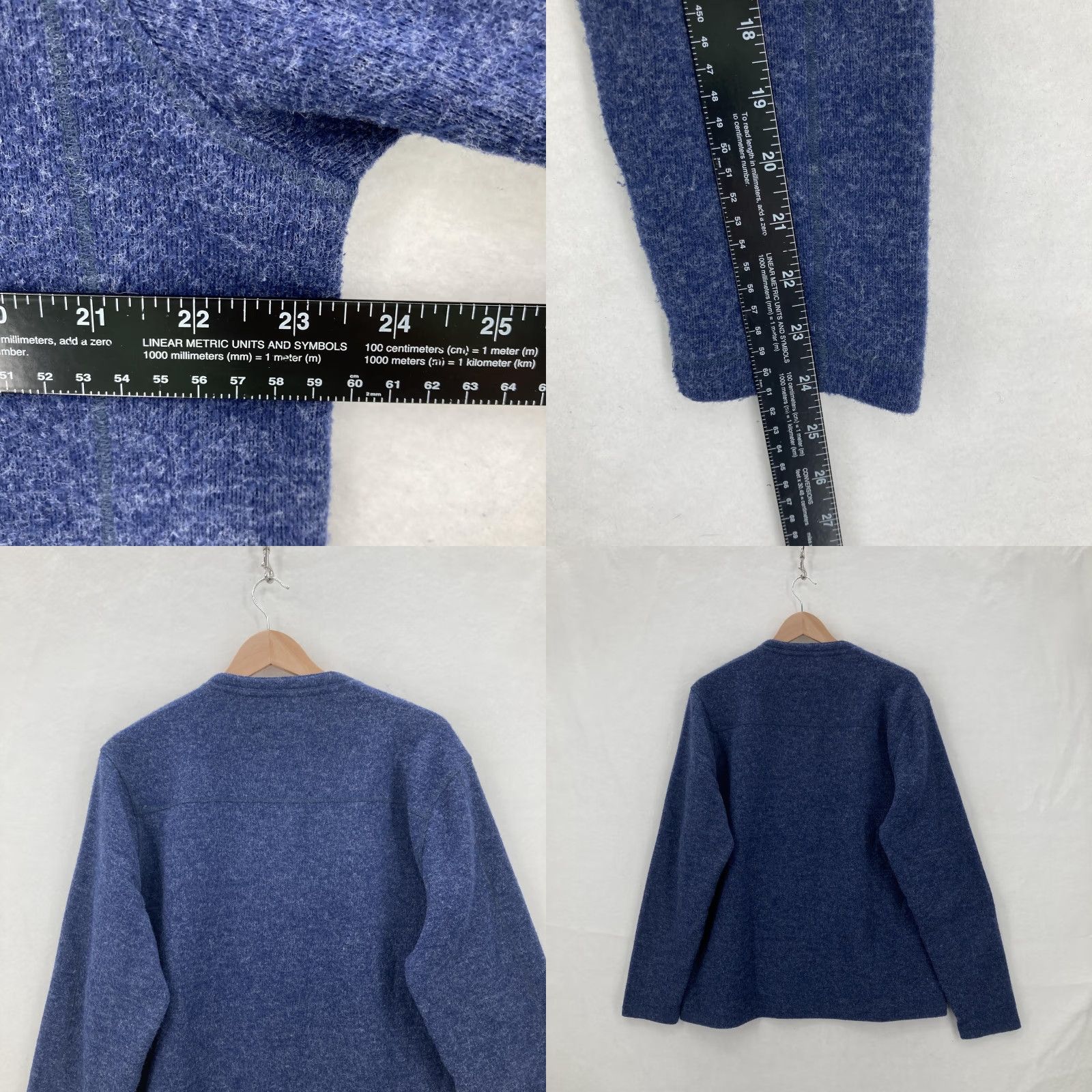 Carbon2Cobalt carbon2cobalt Blue Men's Henley Pullover Large Soft Knit Outdoors User: carbon2cobalt Blue Men's Large Henley Pullover Soft Knit Outdoors Size US L / EU 52-54 / 3 - 8 Thumbnail