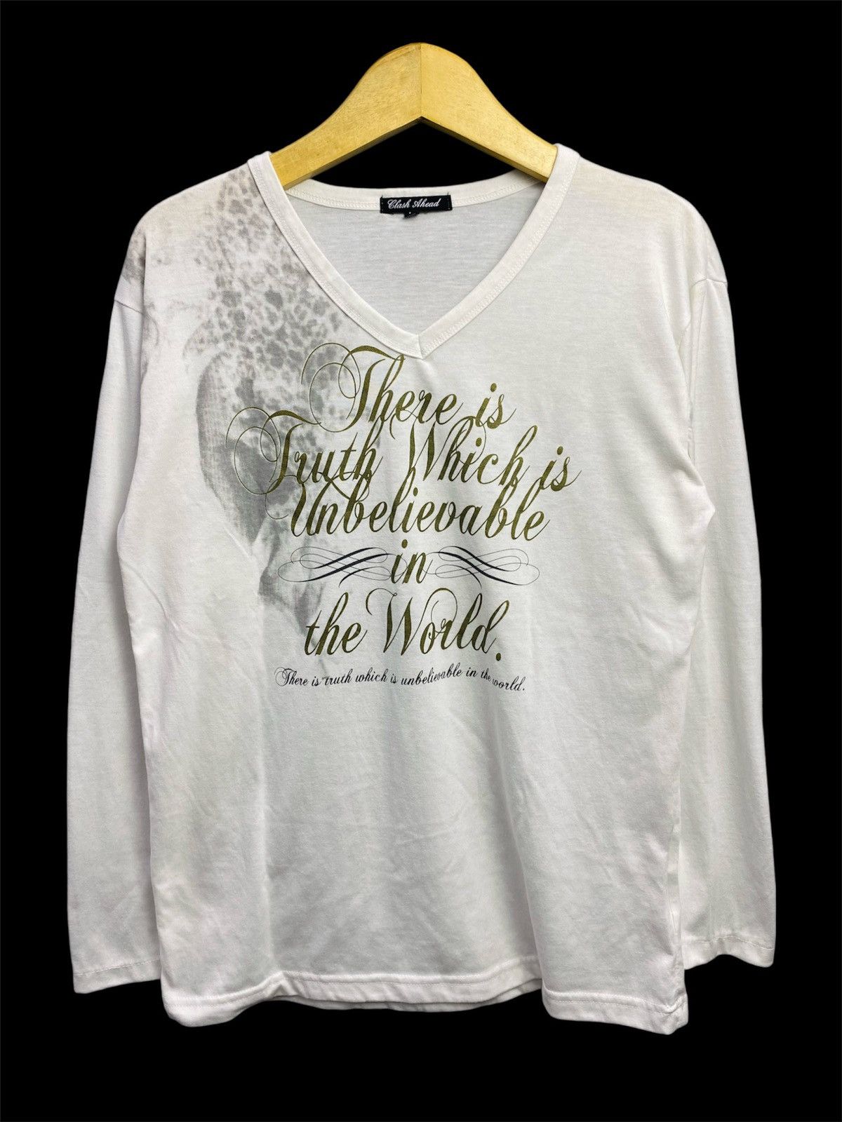 Japanese Brand clash ahead poem longsleeve undefined Size US M / EU 48-50 / 2 - 1 Thumbnail