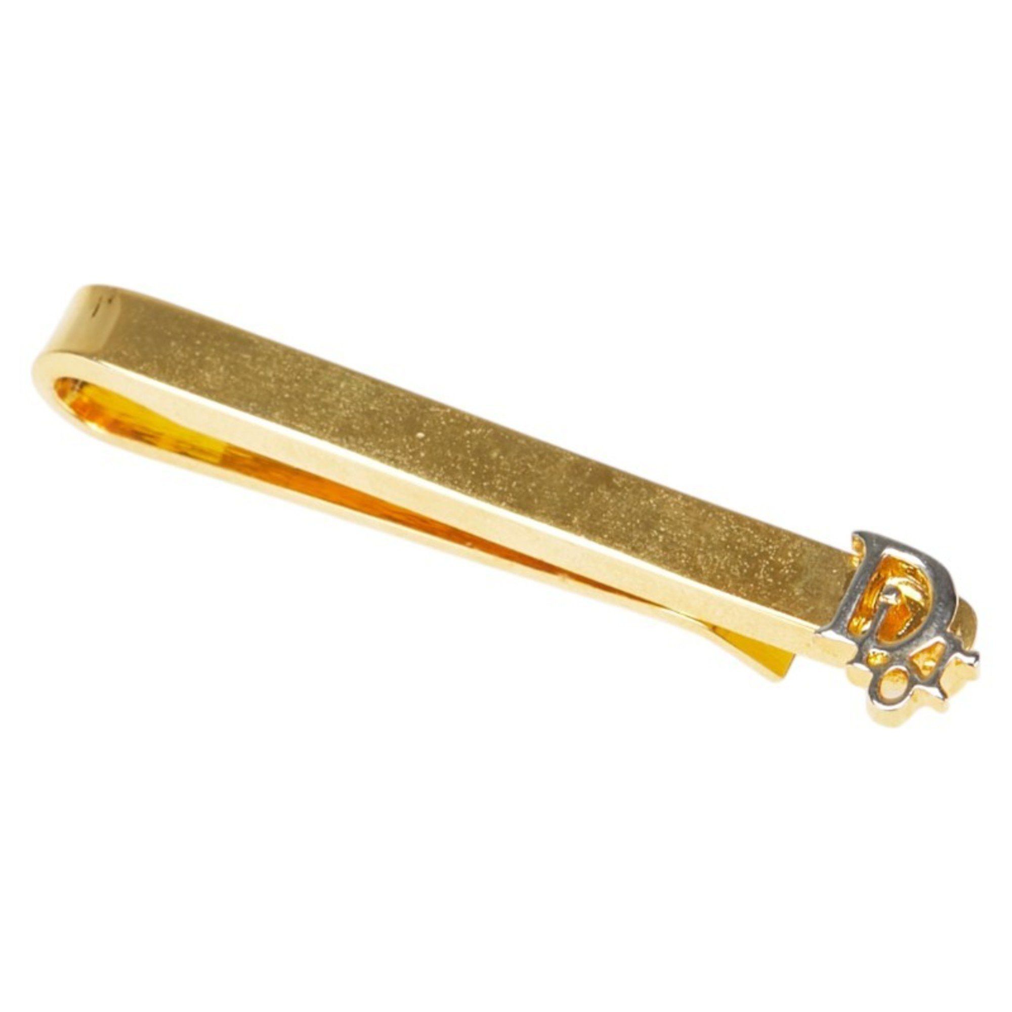 Dior Christian Dior Dior logo tie pin, gold plated, for men. Size ONE SIZE - 1 Thumbnail