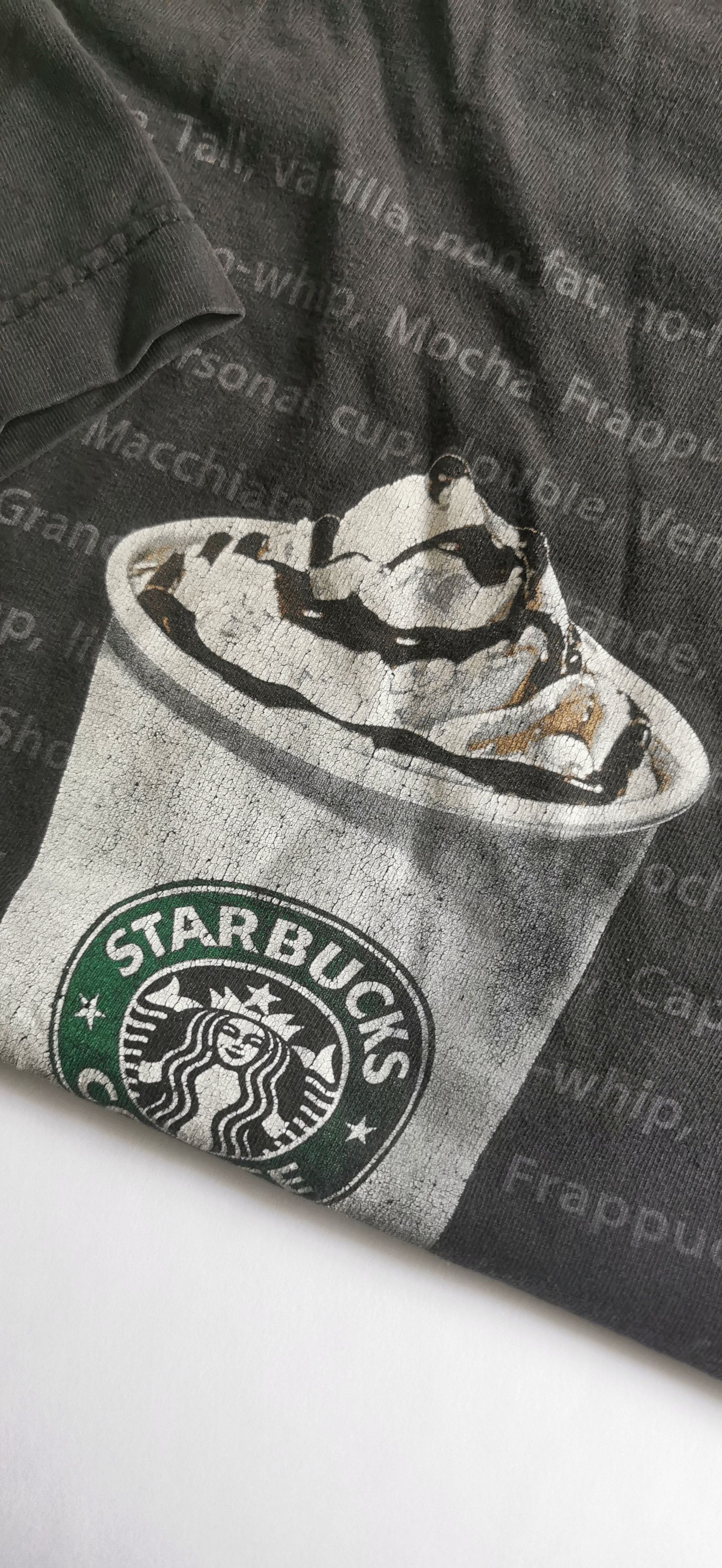 Vintage Starbucks vintage faded 00s t shirt | Grailed