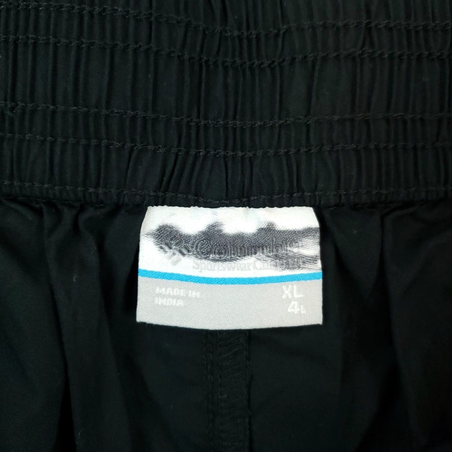 Vintage Columbia Shorts Mens XL Black Elastic Waist Drawstring Running Outdoors Shirt Size US 40 / EU 56 - 7 Thumbnail