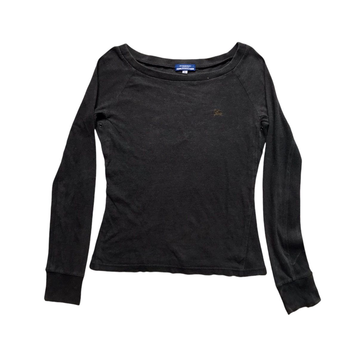 Burberry VINTAGE BURBERRY BLUE LABEL LONG SLEEVE WITH SCOOP NECK Size S / US 4 / IT 40 - 1 Thumbnail