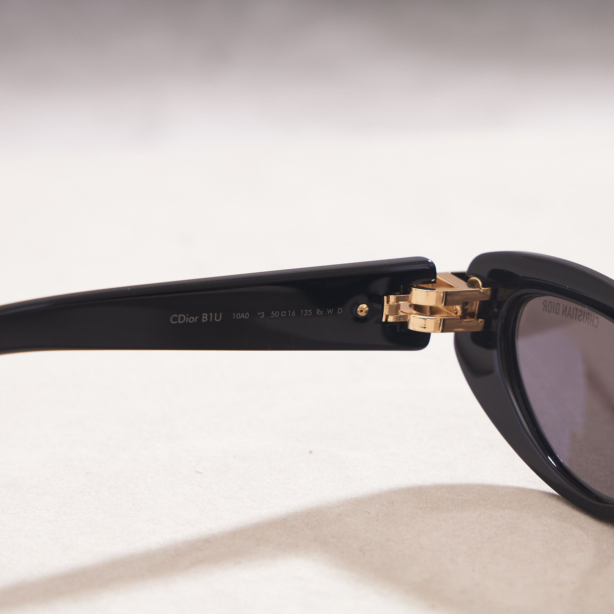 Dior DIOR CDIOR B1U Black Butterfly Sunglasses Size ONE SIZE - 12 Thumbnail