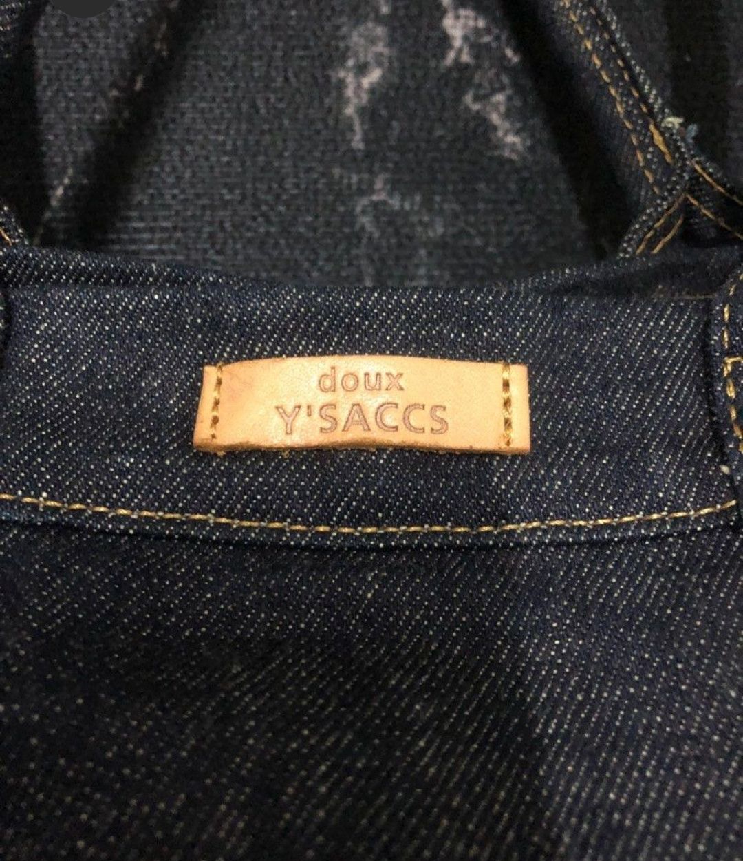 Y's DOUX Y'SACCS Yohji Yamamoto denim bag Size ONE SIZE - 2 Thumbnail