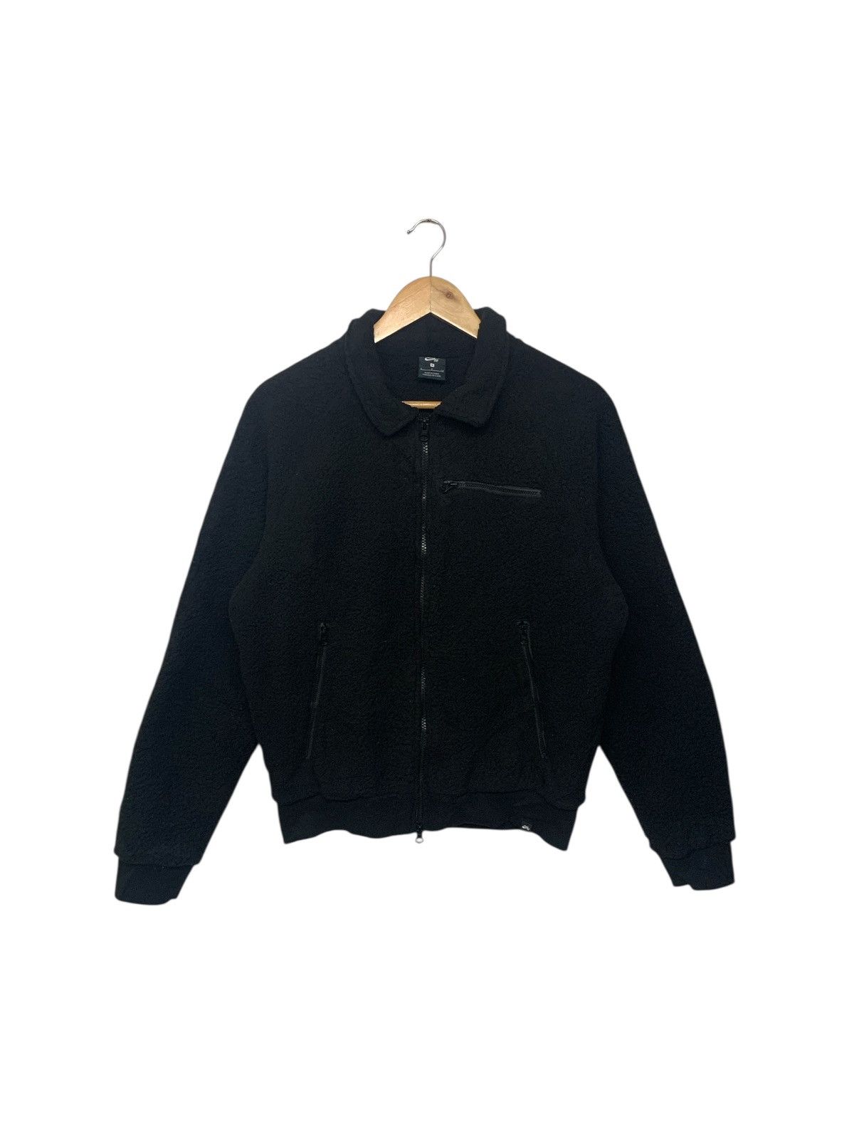 Nike Rare Nike SB All Black Fleece Zipper Down Size US S / EU 44-46 / 1 - 1 Thumbnail
