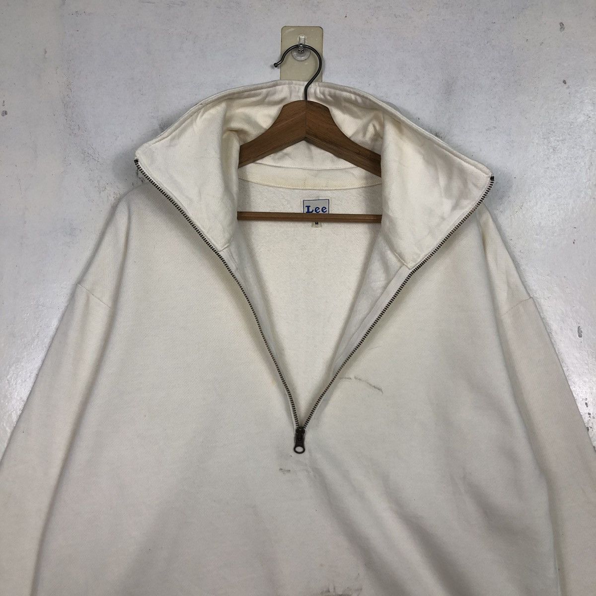 Japanese Brand 📌Vintage Lee Half Zipper Anorak Sweatshirt Collar Size US L / EU 52-54 / 3 - 11 Thumbnail