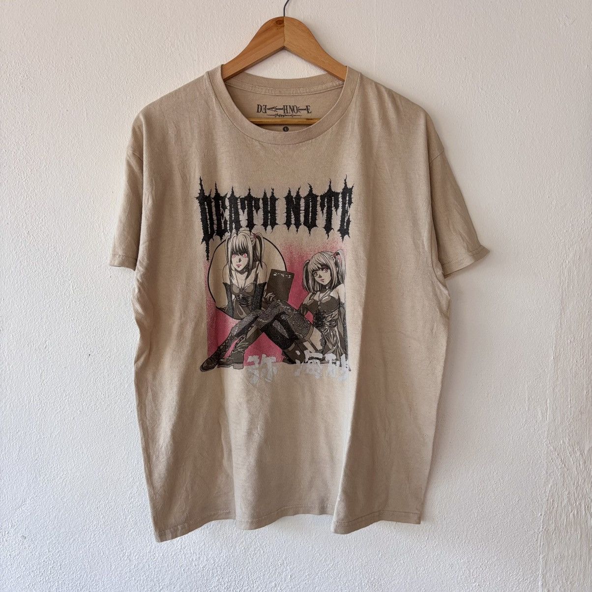 Anime DEATH NOTE ANIME SERIES VINTAGE TEES Size US L / EU 52-54 / 3 - 1 Thumbnail