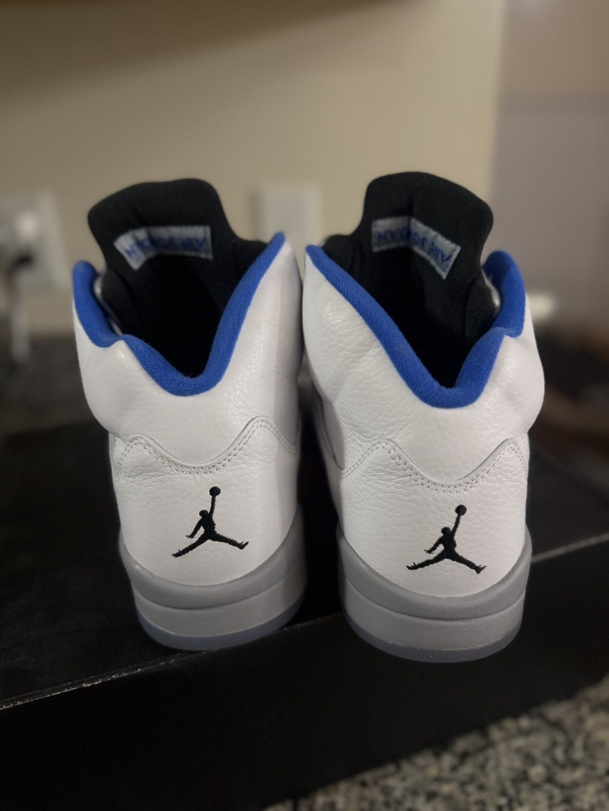 Jordan Brand × Nike Jordan 5 Stealth Size 12 W BOX (DD0587-140) Size US 12 / EU 45 - 13 Thumbnail