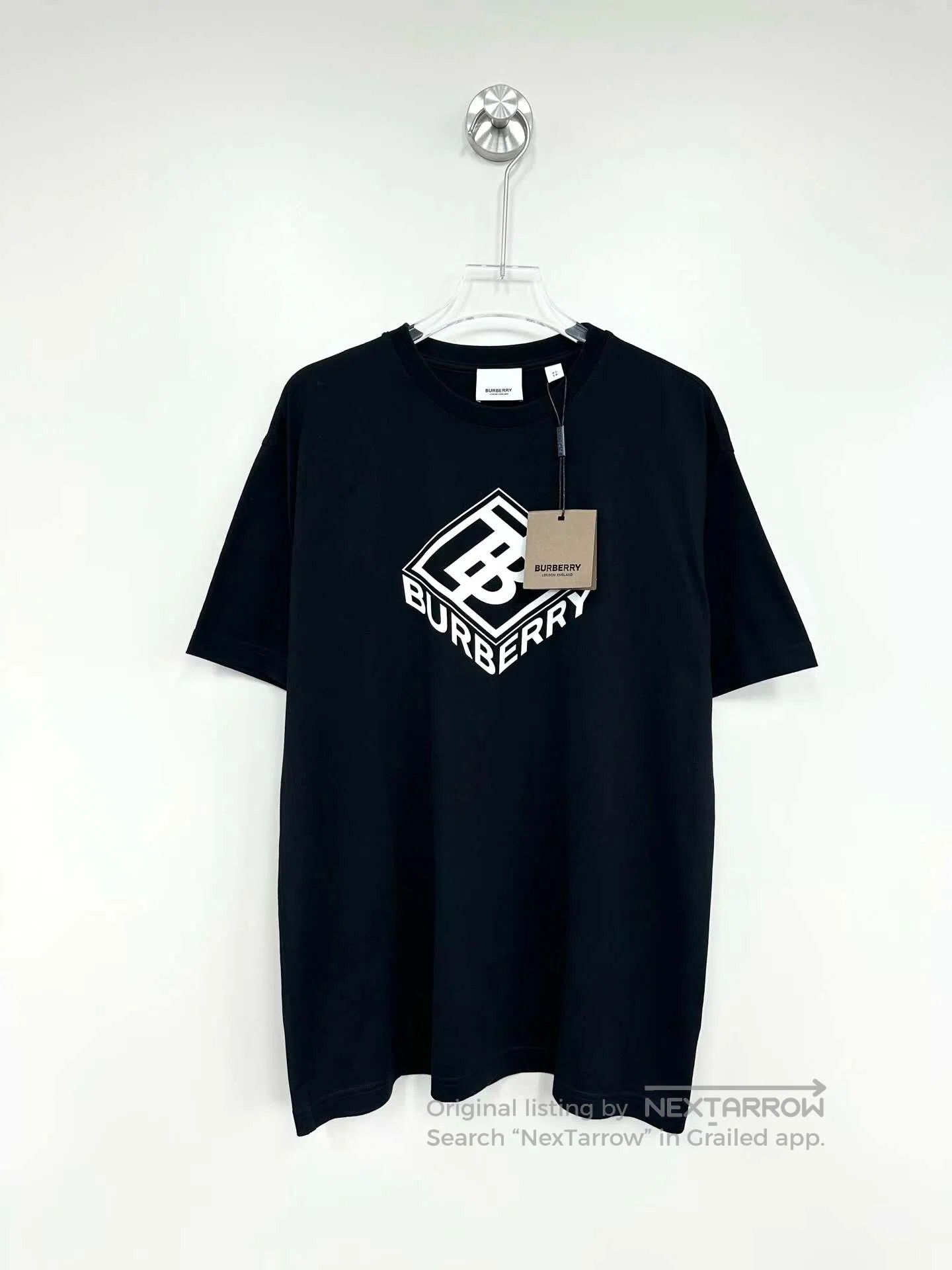 Burberry Burberry Black 3D Logo Printed Short Sleeve| Size US XS / EU 42 / 0 - 1 Thumbnail